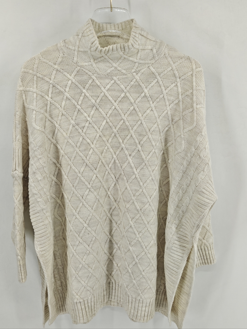 Mer Sea Women's Lisbon Lattice Front Traveler Sweater One Size